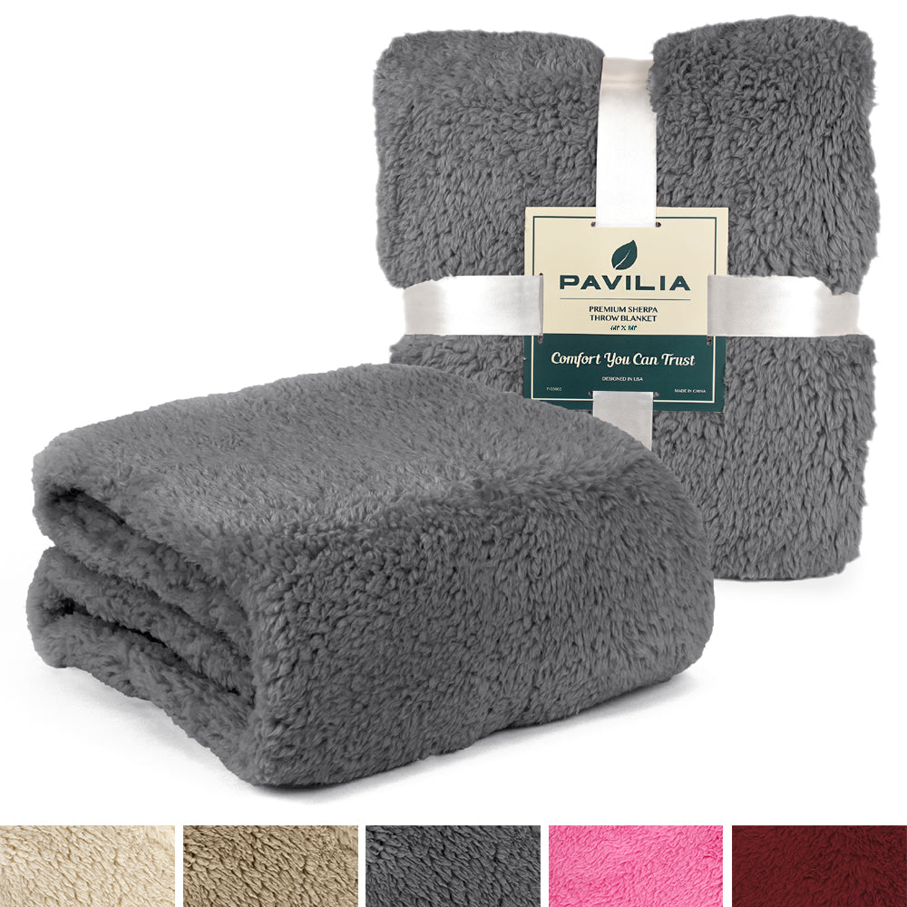 Plush Shaggy Sherpa Blanket