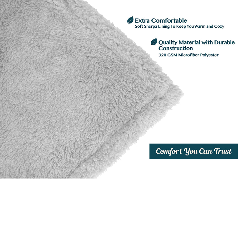 Plush Shaggy Sherpa Blanket