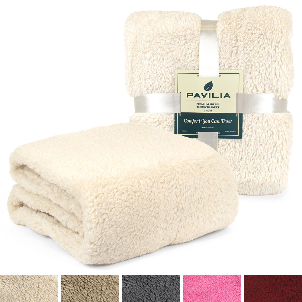 Plush Shaggy Sherpa Blanket