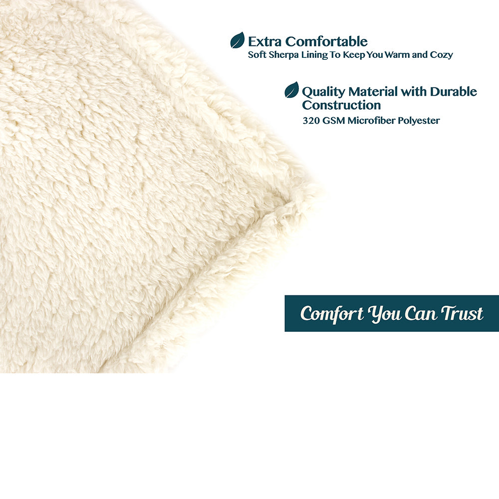 Plush Shaggy Sherpa Blanket