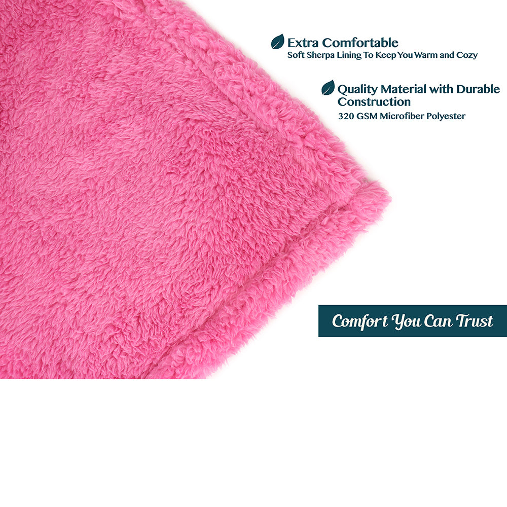 Plush Shaggy Sherpa Blanket