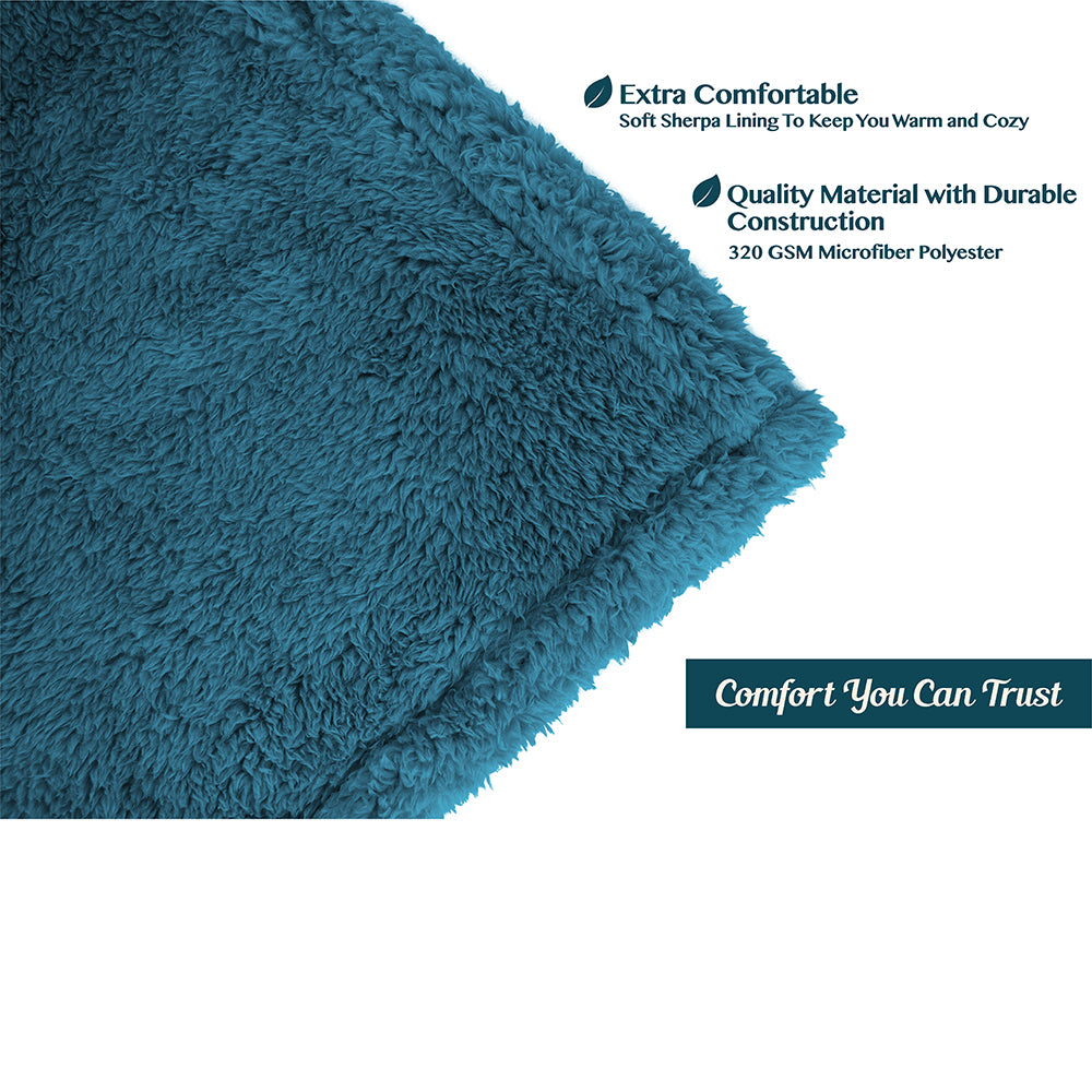 Plush Shaggy Sherpa Blanket