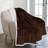 Premium Sherpa Fleece Throw Blanket