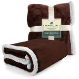 Premium Sherpa Fleece Throw Blanket