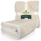 Premium Sherpa Fleece Throw Blanket
