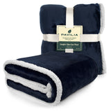 Premium Sherpa Fleece Throw Blanket