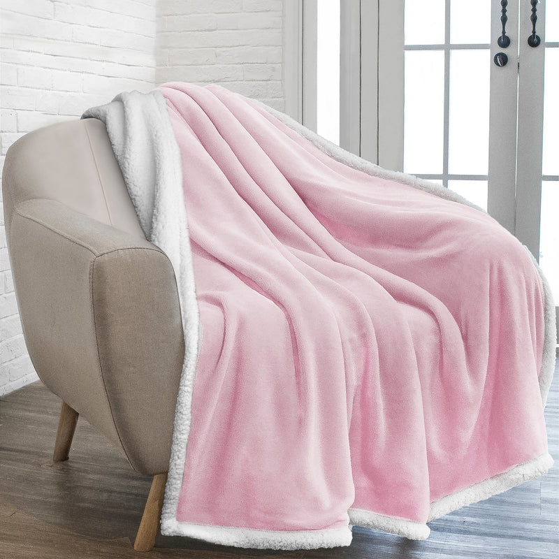 Premium Sherpa Fleece Throw Blanket
