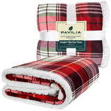 Christmas Sherpa Throw Blanket