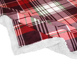 Christmas Sherpa Throw Blanket