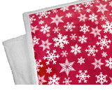 Christmas Sherpa Throw Blanket