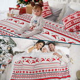 Christmas Sherpa Throw Blanket