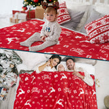 Christmas Sherpa Throw Blanket