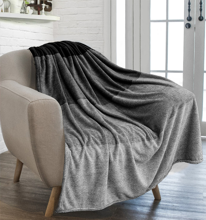 Gradient Ombre Fleece Blanket