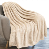 Waffle Textured Fleece Blanket