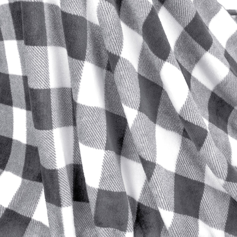 Checkered Fleece Blanket