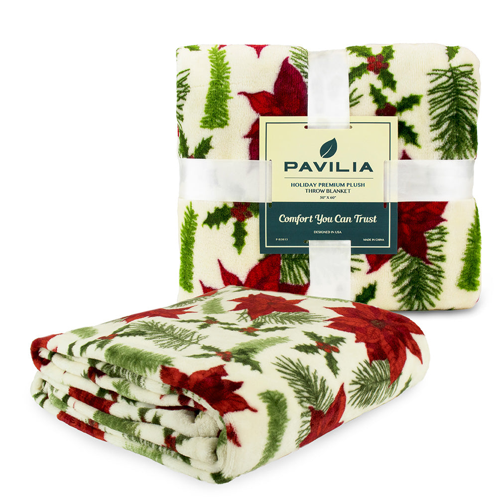 Christmas Fleece Throw Blanket