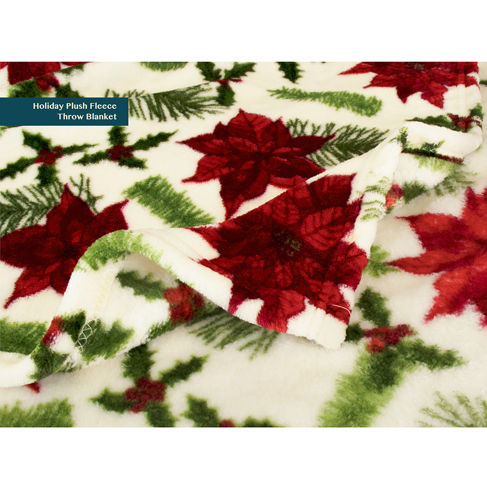 Christmas Fleece Throw Blanket