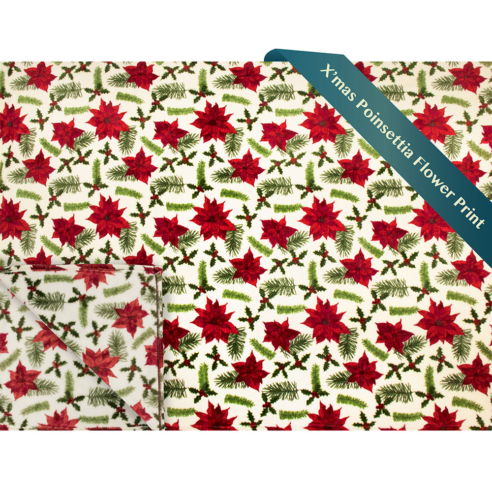 Christmas Fleece Throw Blanket