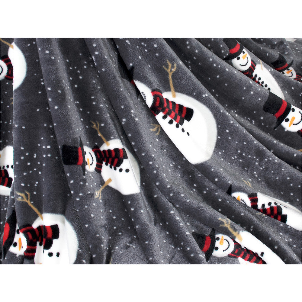 Christmas Fleece Throw Blanket