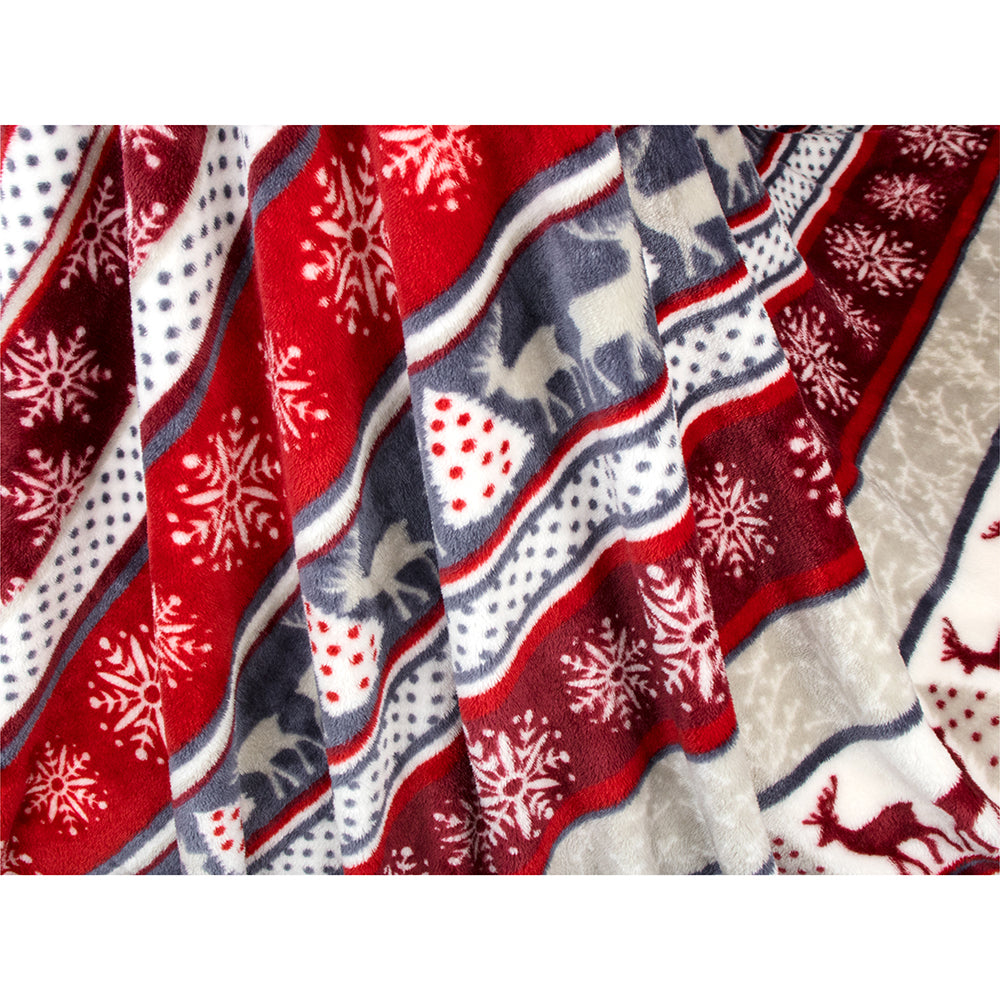 Christmas Fleece Throw Blanket
