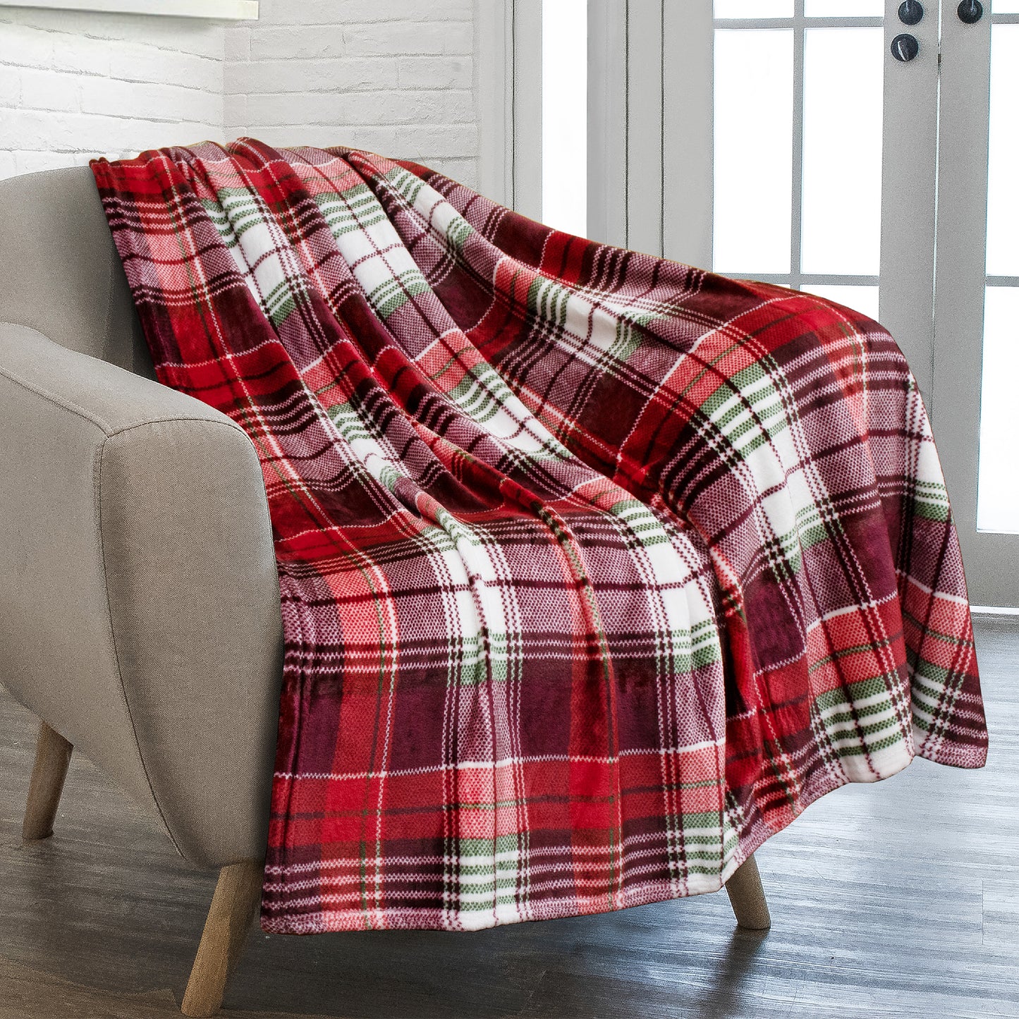Christmas Fleece Throw Blanket