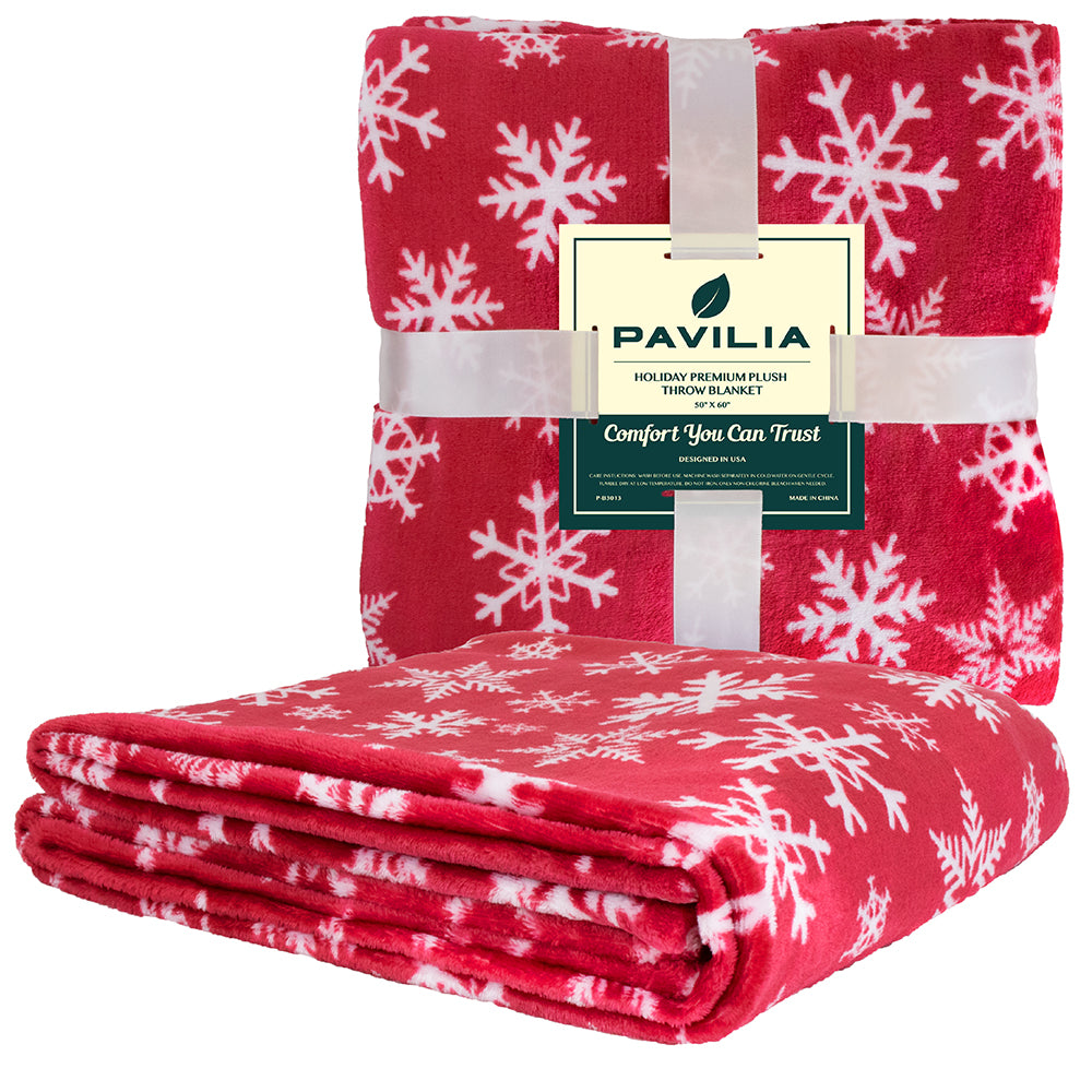 Christmas Fleece Throw Blanket