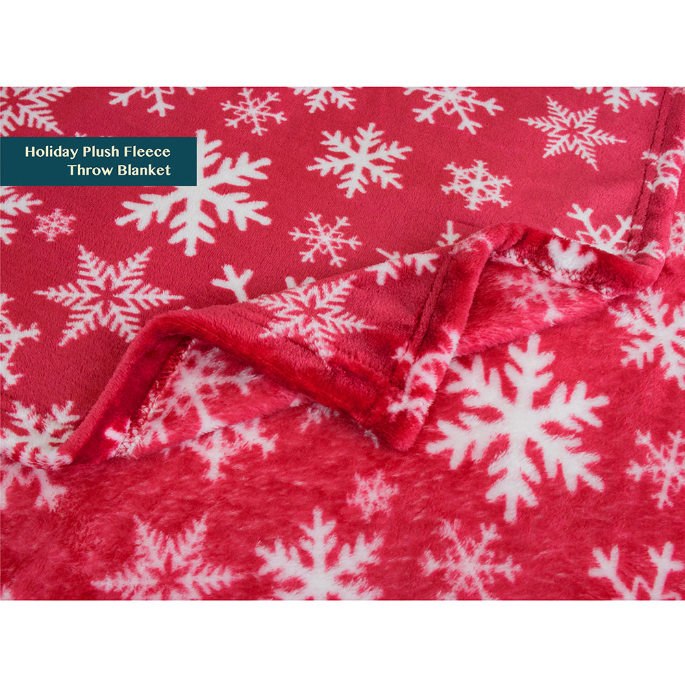Christmas Fleece Throw Blanket
