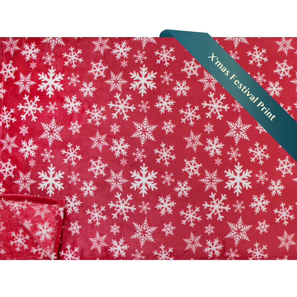 Christmas Fleece Throw Blanket