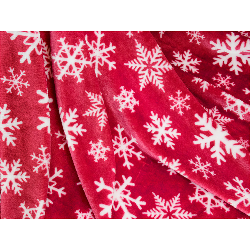 Christmas Fleece Throw Blanket