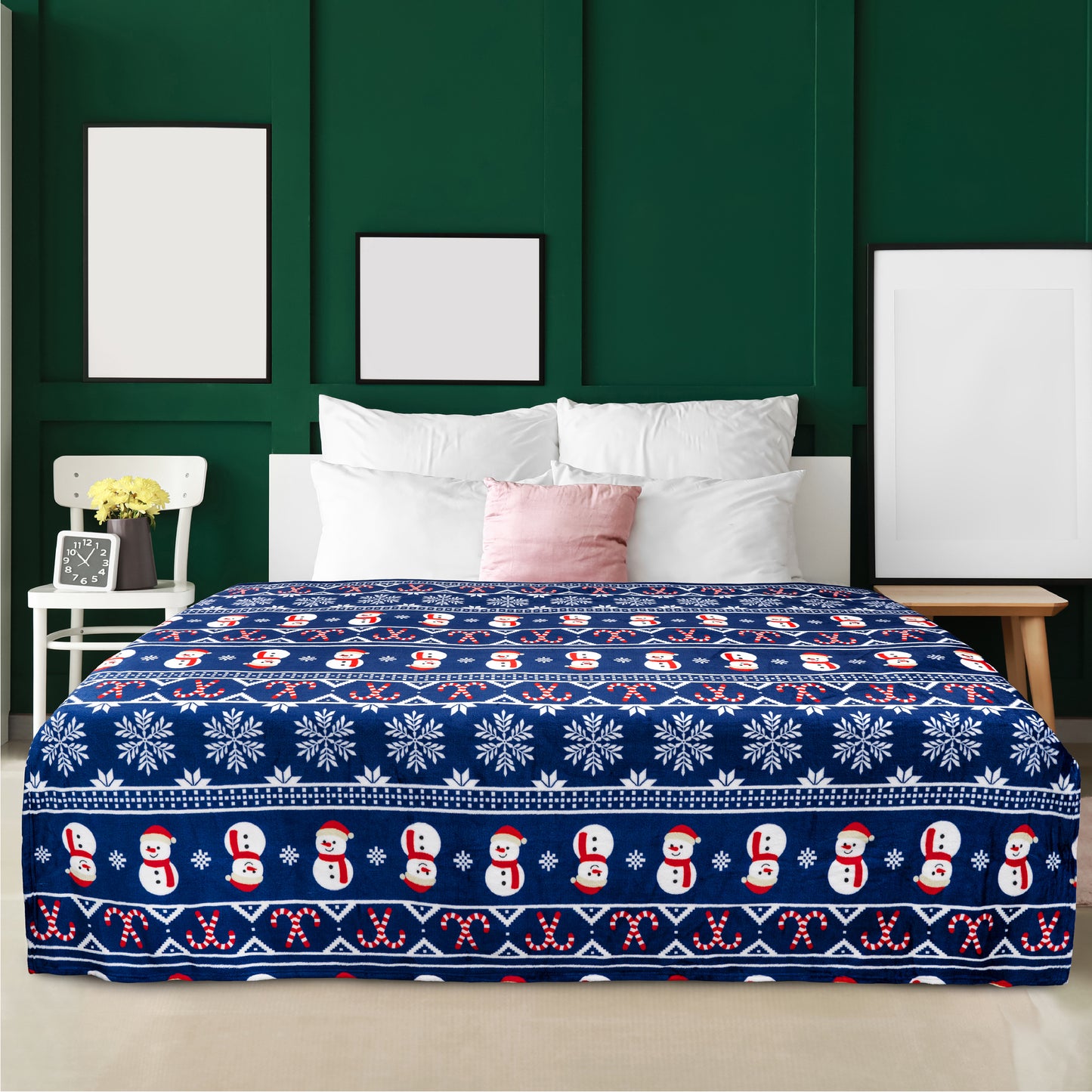 Christmas Fleece Throw Blanket