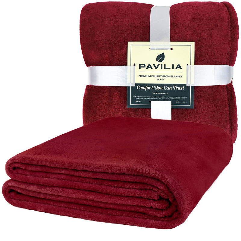 Classic Fleece Throw Blanket