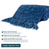 Chenille Tassel Fringe Throw Blanket