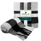 Chenille Tassel Fringe Throw Blanket