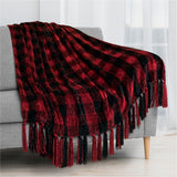Chenille Tassel Fringe Throw Blanket