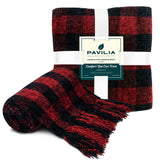 Chenille Tassel Fringe Throw Blanket