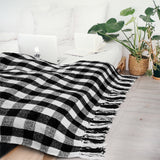Chenille Tassel Fringe Throw Blanket