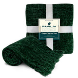 Chenille Tassel Fringe Throw Blanket