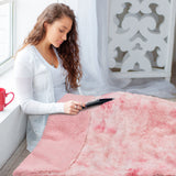 Minky Sherpa Throw Blanket