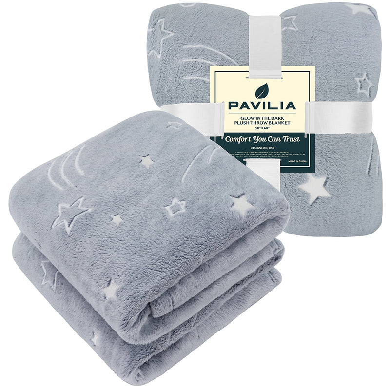 Glow In The Dark Fleece Throw Blanket