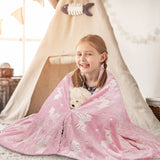 Glow In The Dark Fleece Throw Blanket