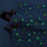 Glow In The Dark Fleece Throw Blanket
