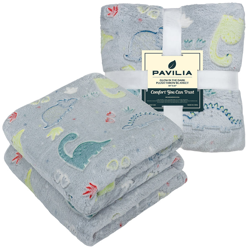 Glow In The Dark Fleece Throw Blanket