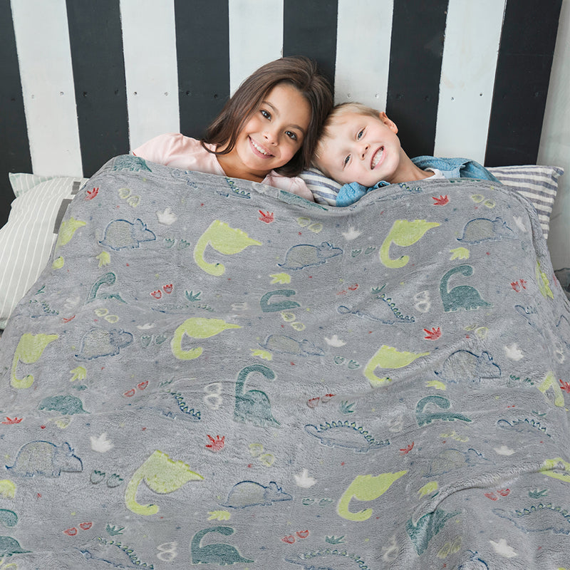 Glow In The Dark Fleece Throw Blanket
