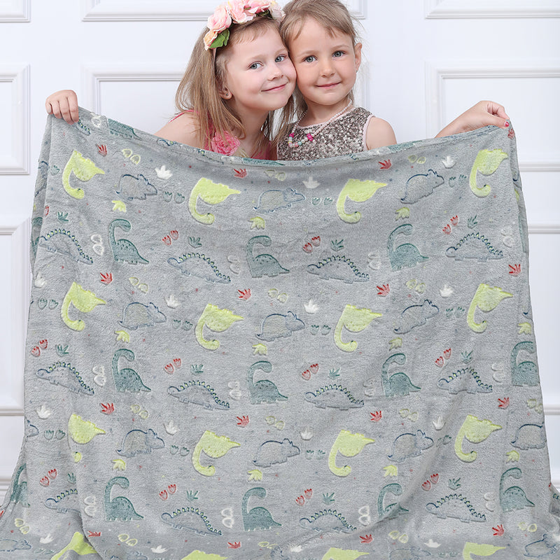 Glow In The Dark Fleece Throw Blanket