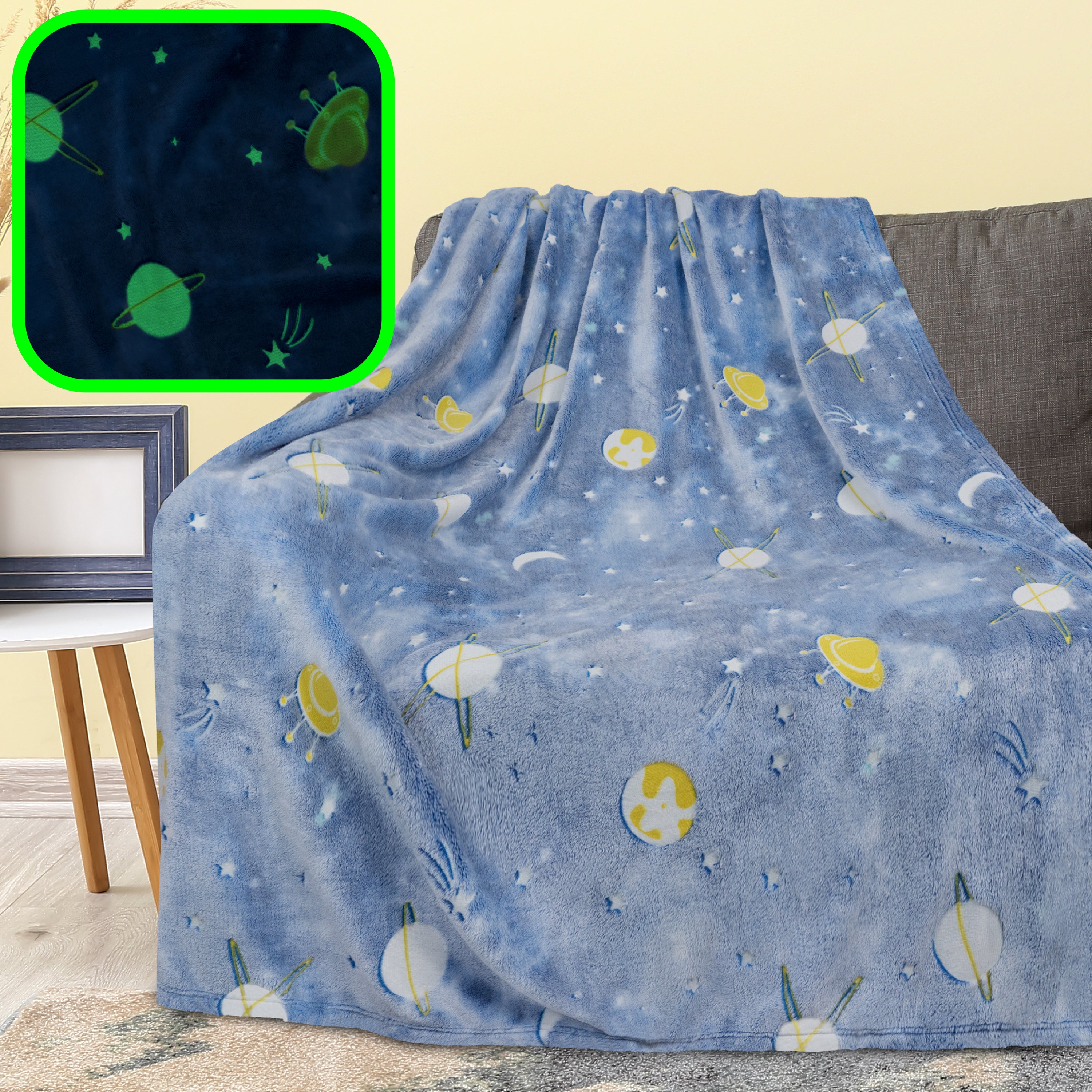 Glow in on sale the dark fleece