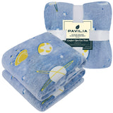Glow In The Dark Fleece Throw Blanket