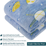 Glow In The Dark Fleece Throw Blanket