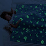 Glow In The Dark Fleece Throw Blanket