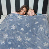 Glow In The Dark Fleece Throw Blanket