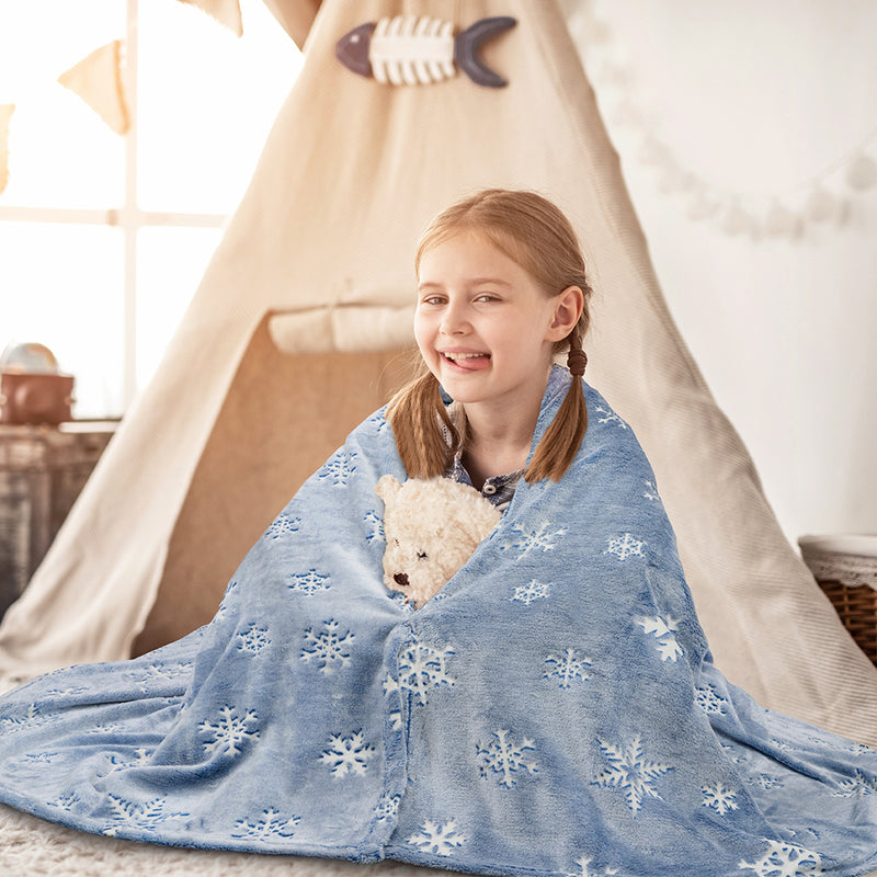 Glow In The Dark Fleece Throw Blanket